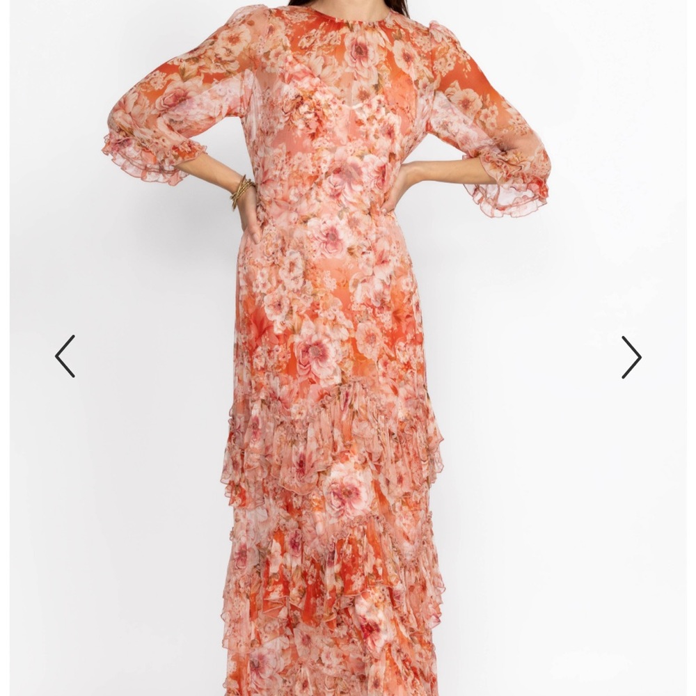 Johnny Was Yours Truly Silk Maxi Dress